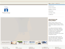 Tablet Screenshot of nimbusdesign.com